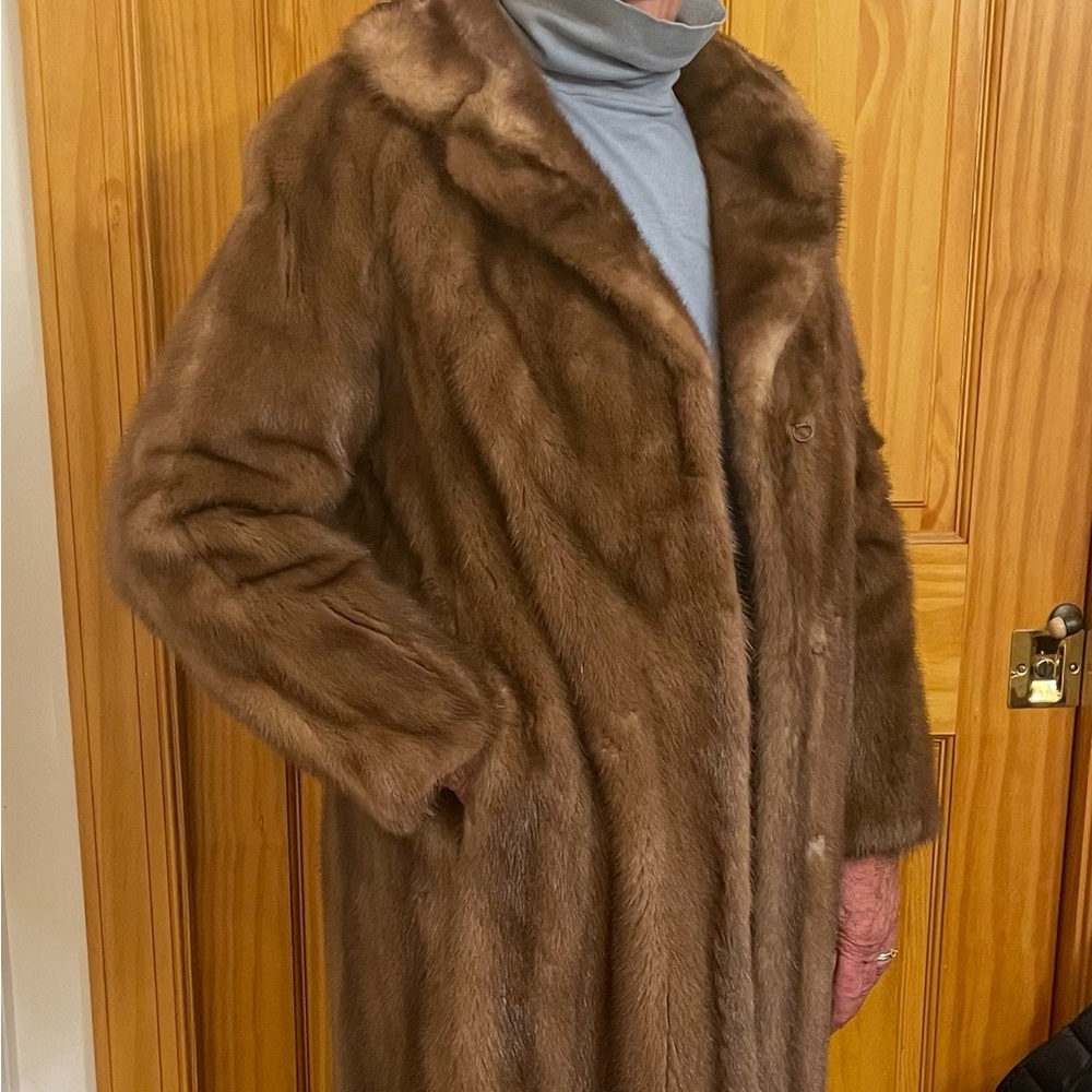 full length mink coat